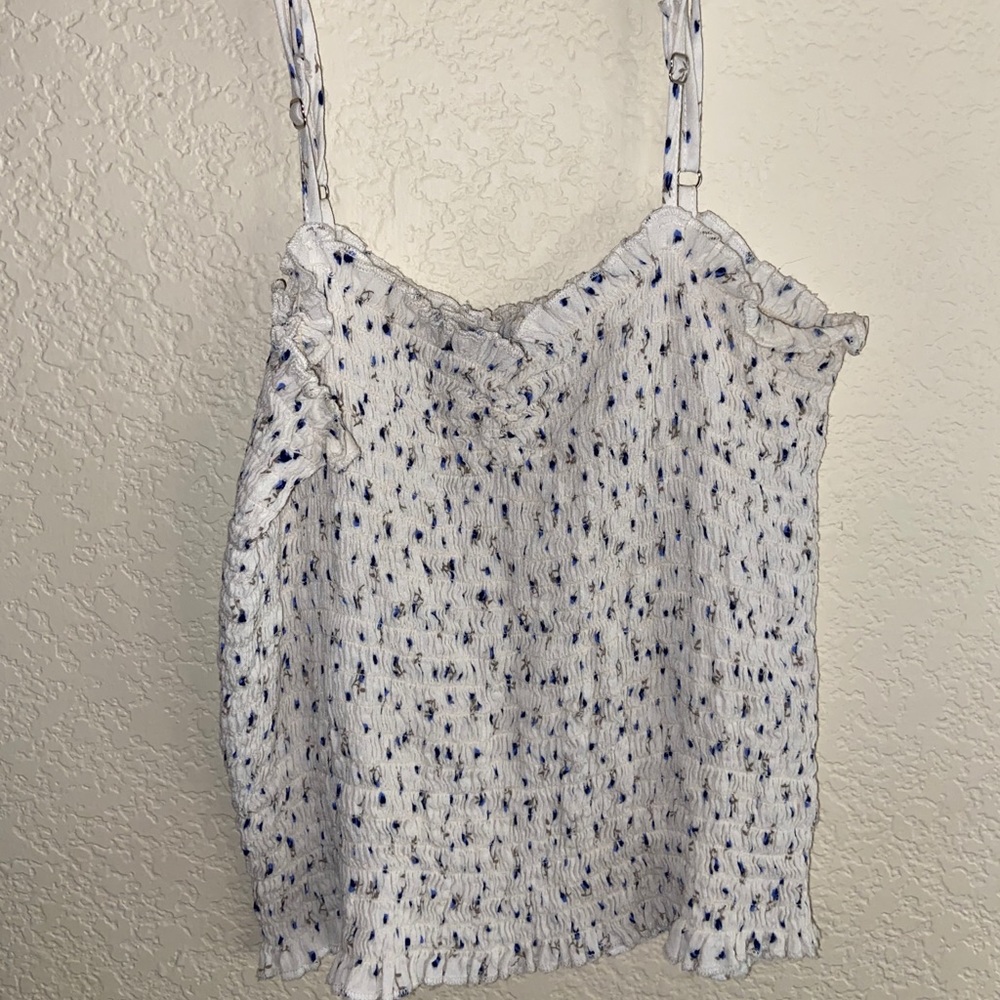 White tank top